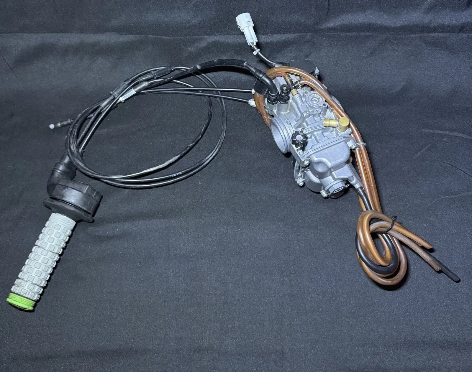 04-10 2009 KX250F KX 250F OEM KEIHIN FCR Carburetor Carb Fuel Throttle TPS