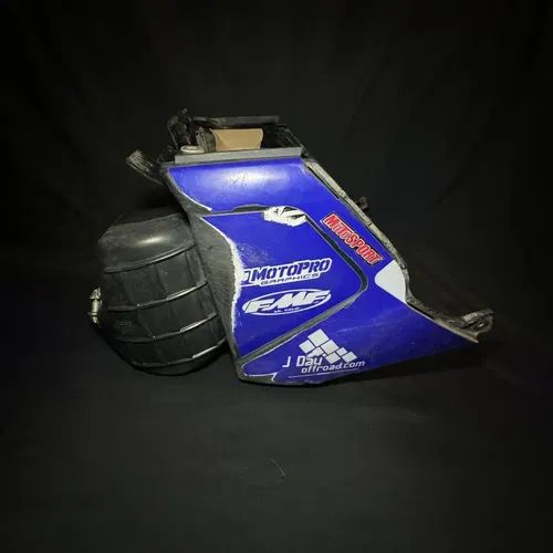 2021 YZ125 Airbox OEM Air Intake Box Boot Duct Filter Cage Yamaha YZ 125 15-2021