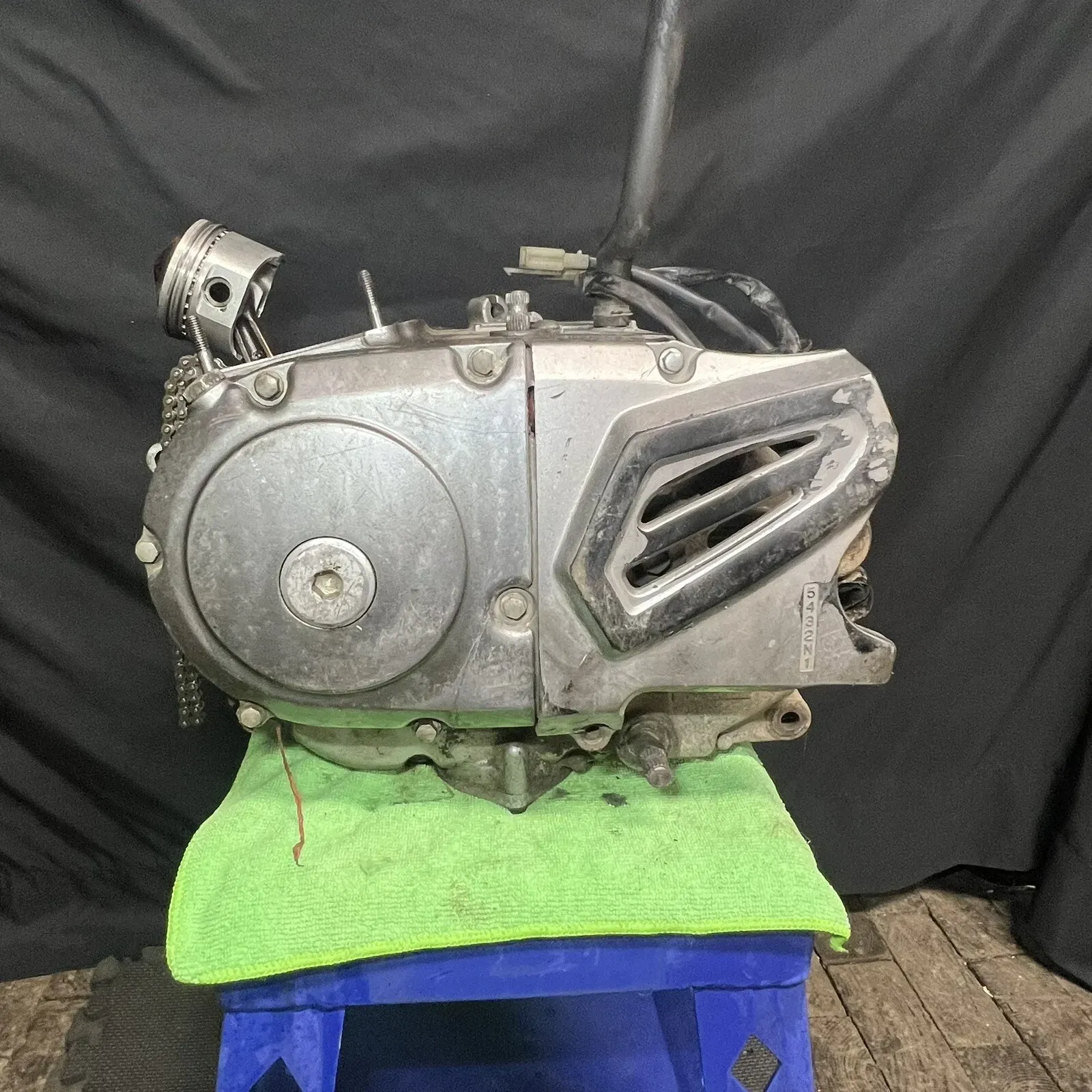 2003 2004 2005 2006 Kawasaki KLX125 KLX125L DRZ Complete Engine Motor Assembly