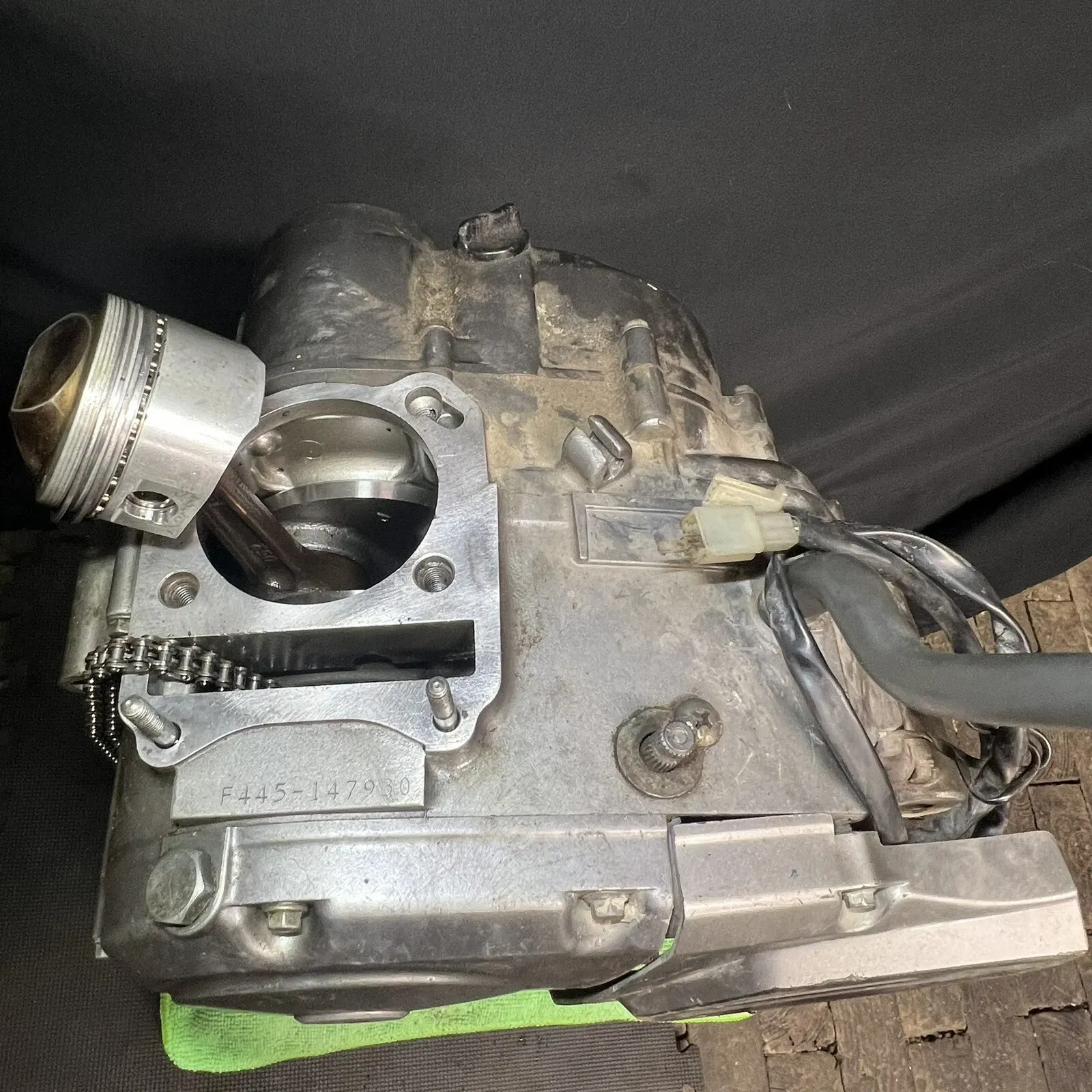 2003 2004 2005 2006 Kawasaki KLX125 KLX125L DRZ Complete Engine Motor Assembly