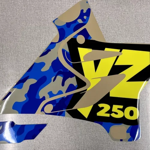 YZ125/250 Blue Camo *Reduced Price