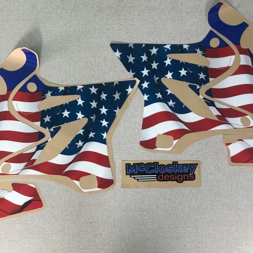 American Flag Graphics for 2015-2021 YZ 125/250
