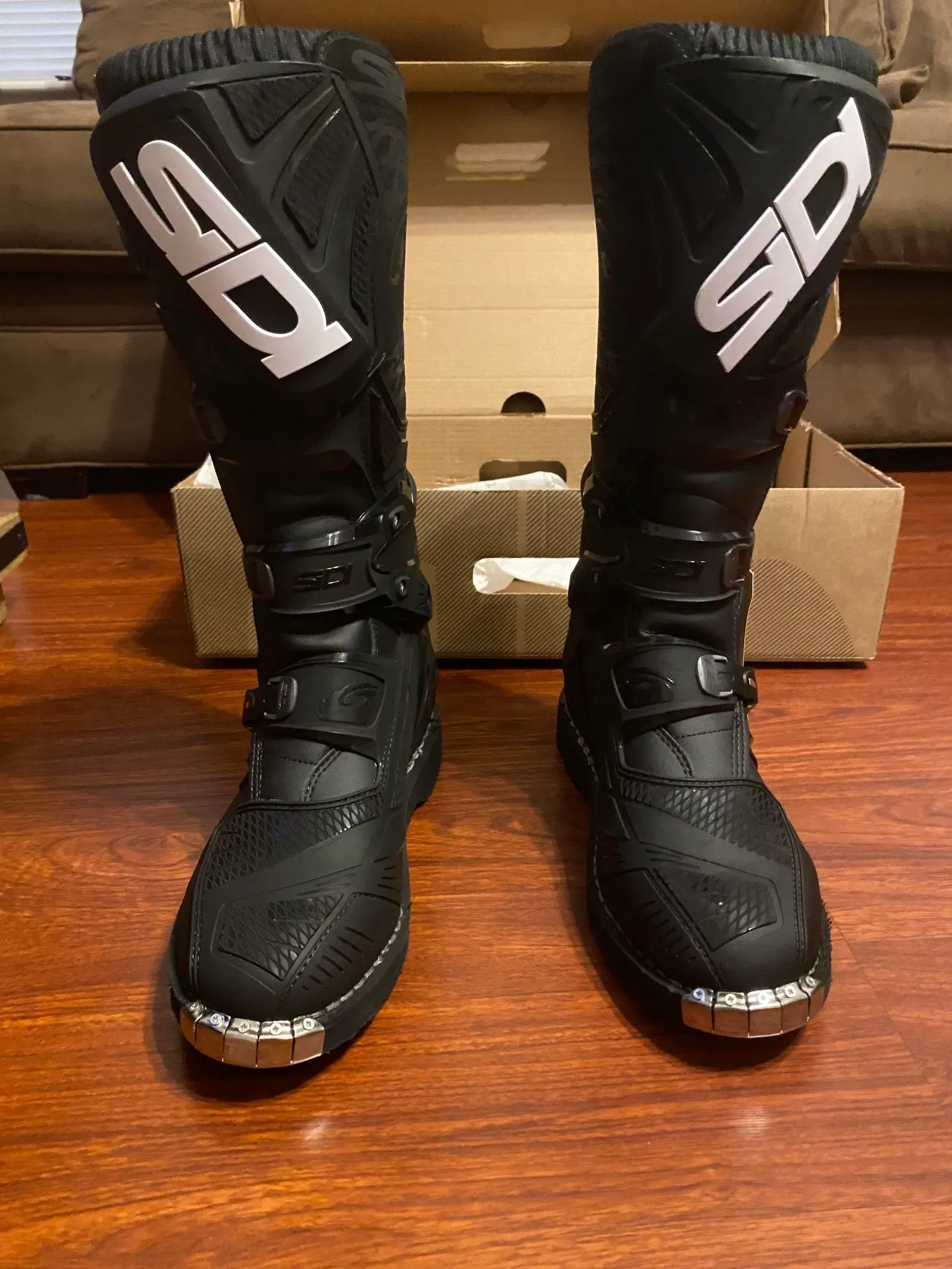 Sidi X-3 Enduro Boots Black Size 11.5/46 NEW