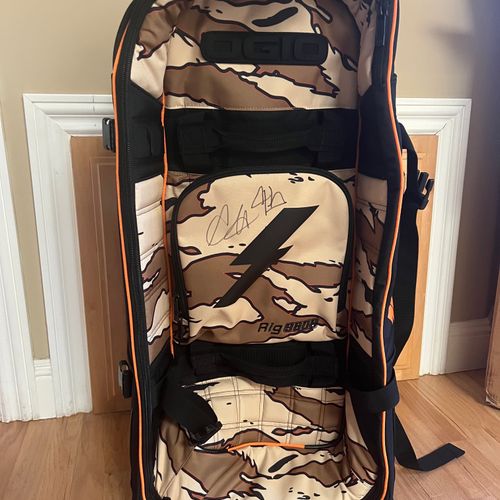 Signed Axell Hodges Gear Bag 