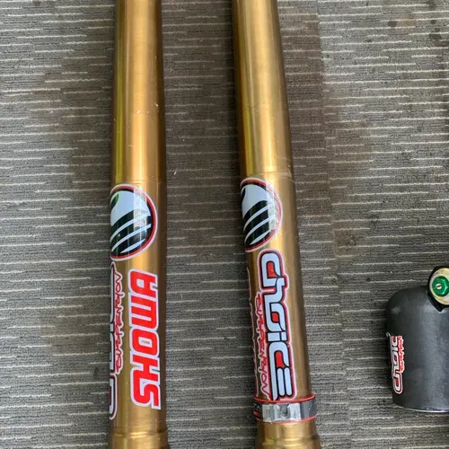 showa ssf forks and shock
