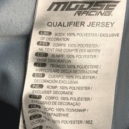 Moose Racing 2022 Qualifier Jersey Size 5XL