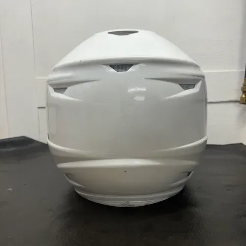 6D Helmets - Size S Custom Painted All White 