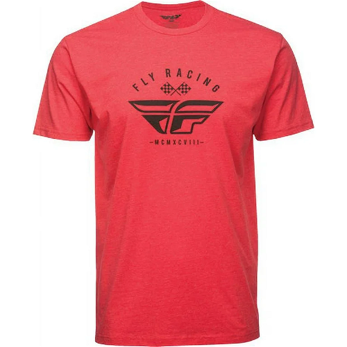 Fly Racing Men Patriarch Tee Red Small 352-0862S