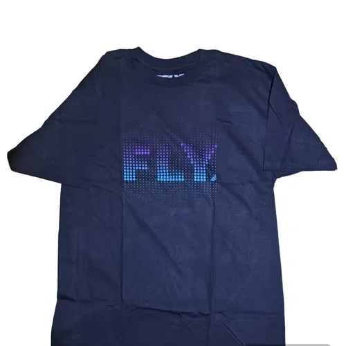 Fly Racing Women's Trace Tee Black Large 352-0840L