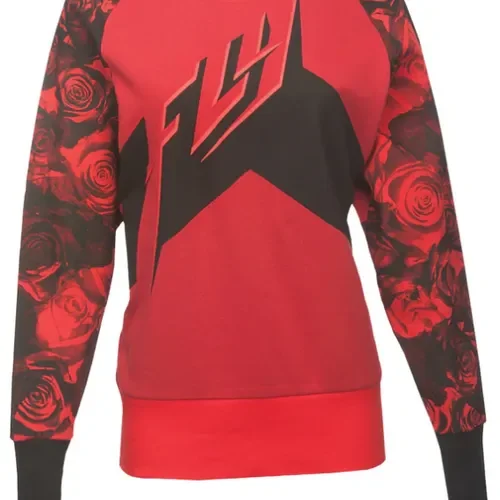 Fly Racing Women's Crew Pullover Rose XS/S 358-01007