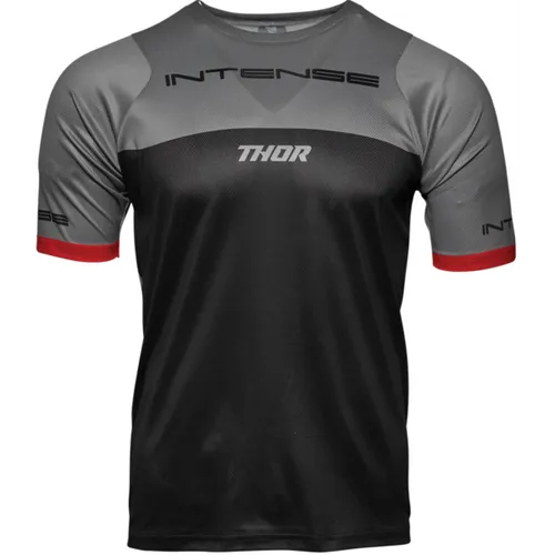 Thor Intense Team Jersey - Short-Sleeve - Black/Gray 