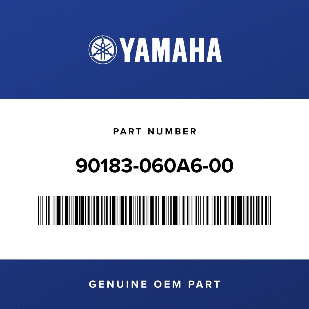 Yamaha OEM Nut, Spring - 90183-060A6-00 undefined