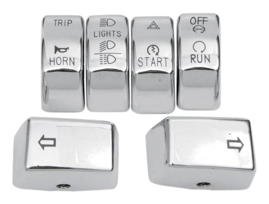 Drag Specialties Switch Cap Kit For Harley 2012-2022 undefined