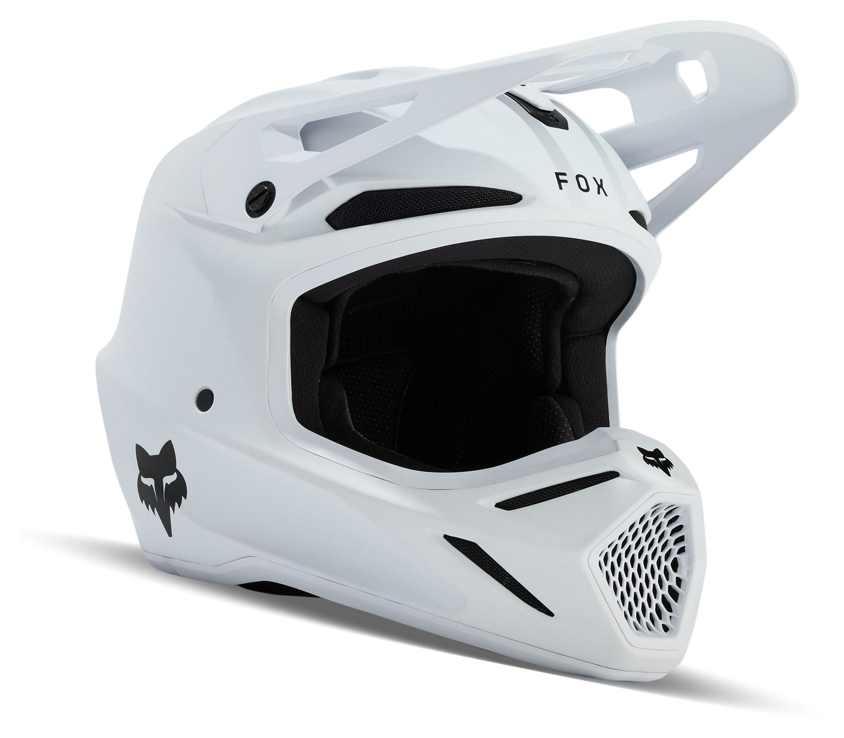 Fox Racing Youth V3 Solid Helmet Youth LG