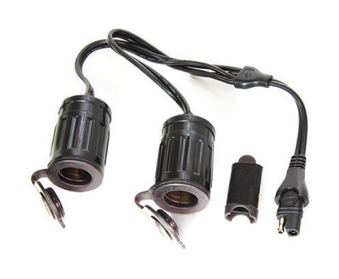 TecMate SAE To Dual Cigarette Socket Y-Splitter Cable undefined