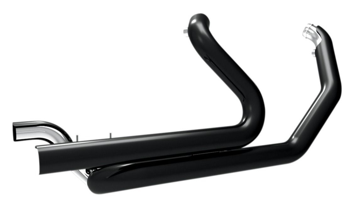 Khrome Werks Aggressor 2 Into 2 Crossover Headers For Harley Touring 1999-2008 N/A
