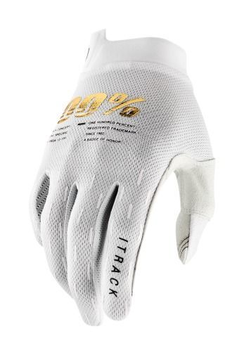100% ITRACK GLV FL YEL MED