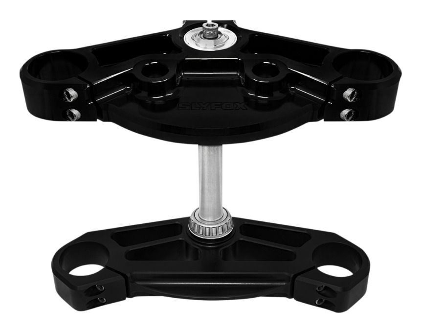 SlyFox Performance 41mm to 49mm Conversion Triple Tree For Harley Touring N/A
