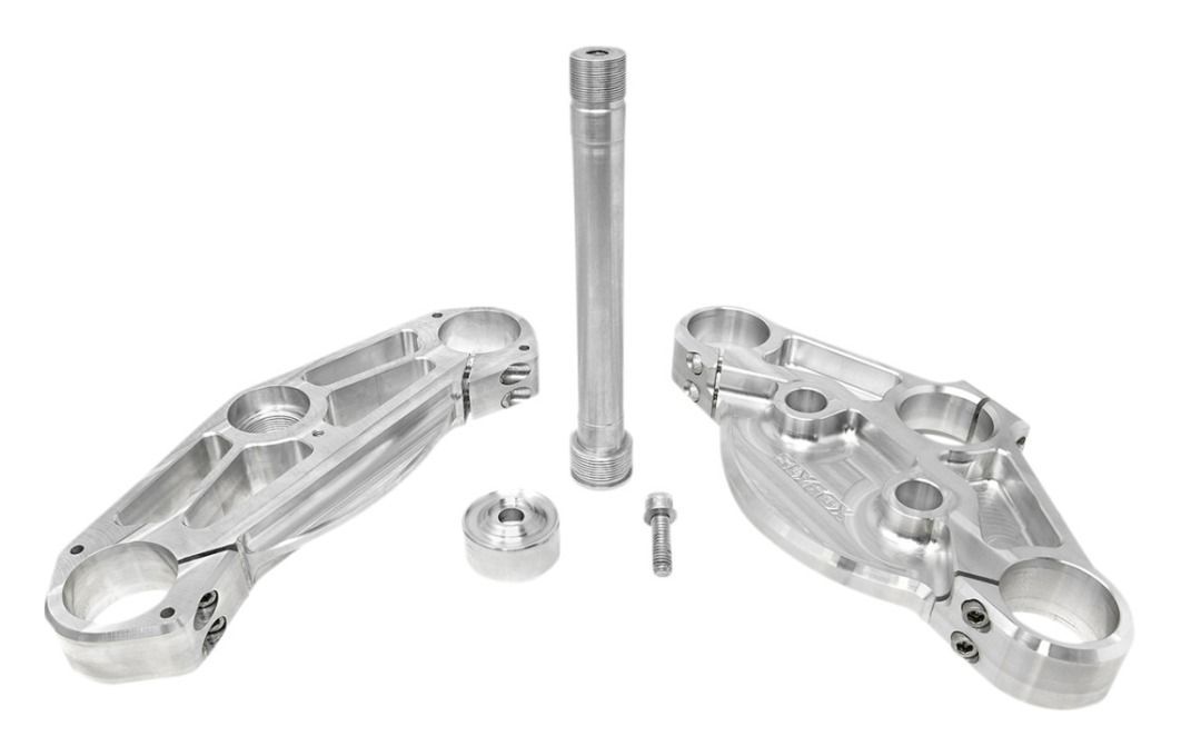 SlyFox Performance 41mm to 49mm Conversion Triple Tree For Harley Touring N/A