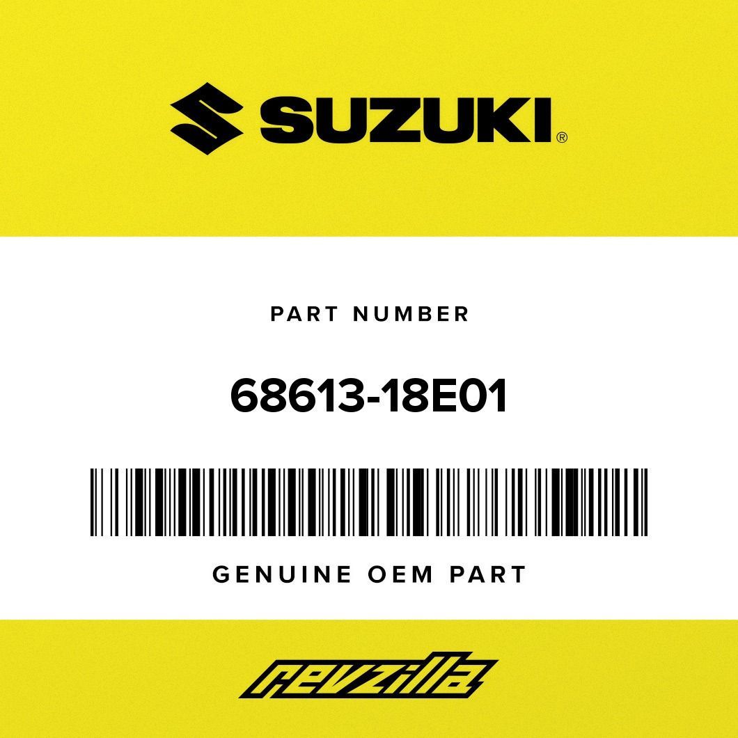 Suzuki LABEL, WARNING S 68613-18E01 undefined