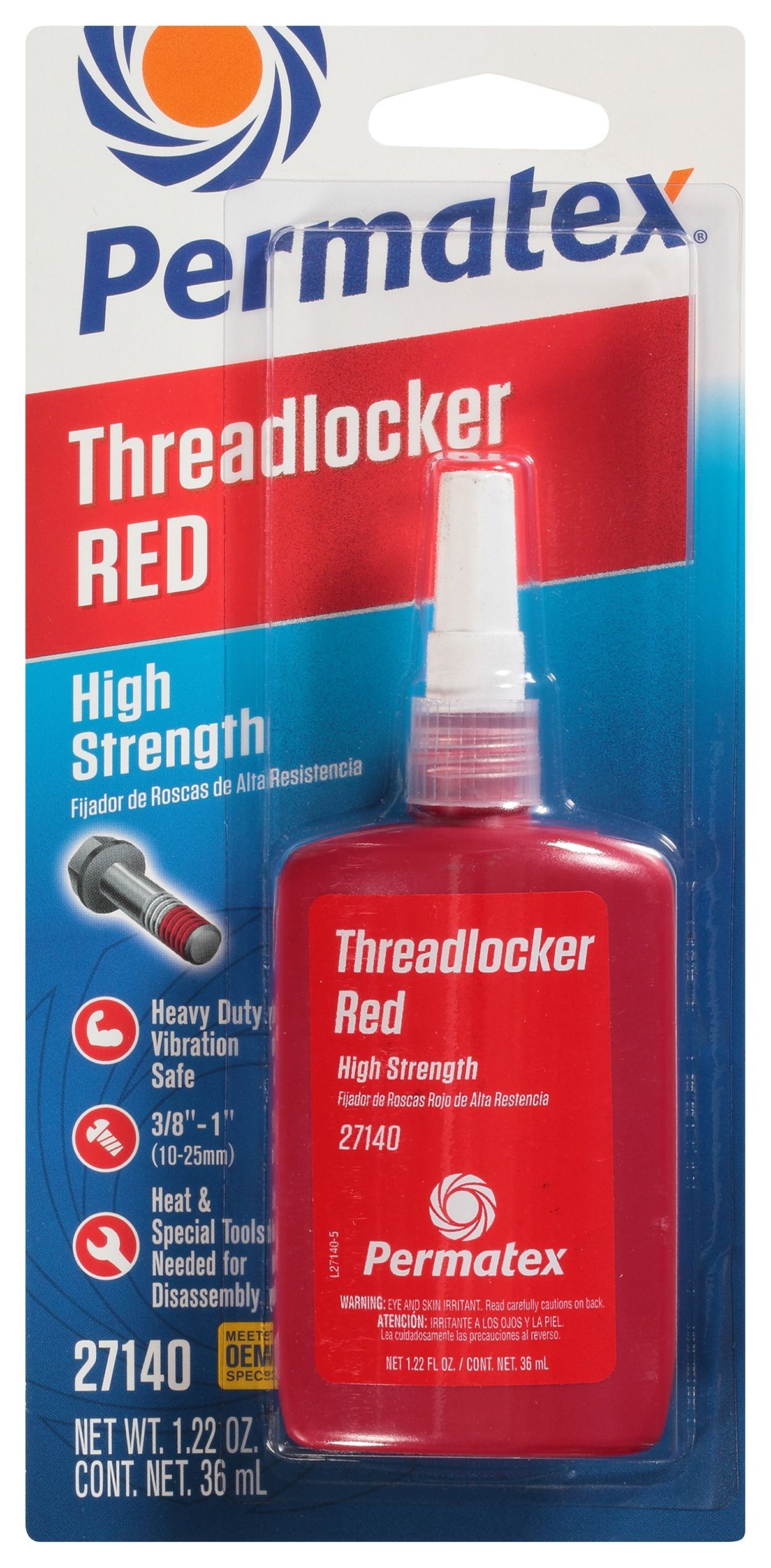 Permatex Red Threadlocker undefined