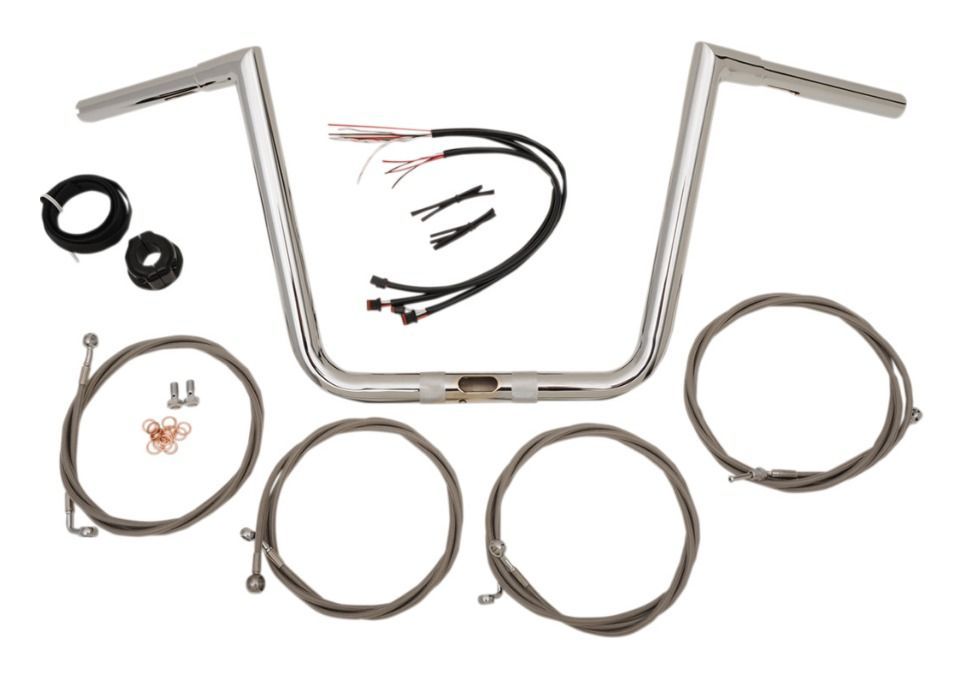 LA Choppers Handlebar & Cable Kit For Harley FLTR 2017-2020 10"
