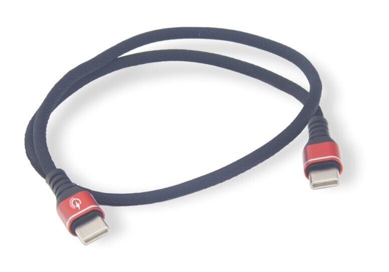 RidePower USB-C To USB-C Phone Charger Cable 24"