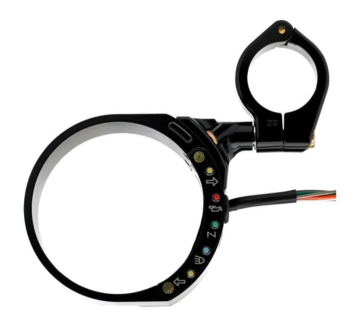 Joker Machine Side Mount Speedometer Relocation Bracket For Harley Dyna 2006-2012 undefined