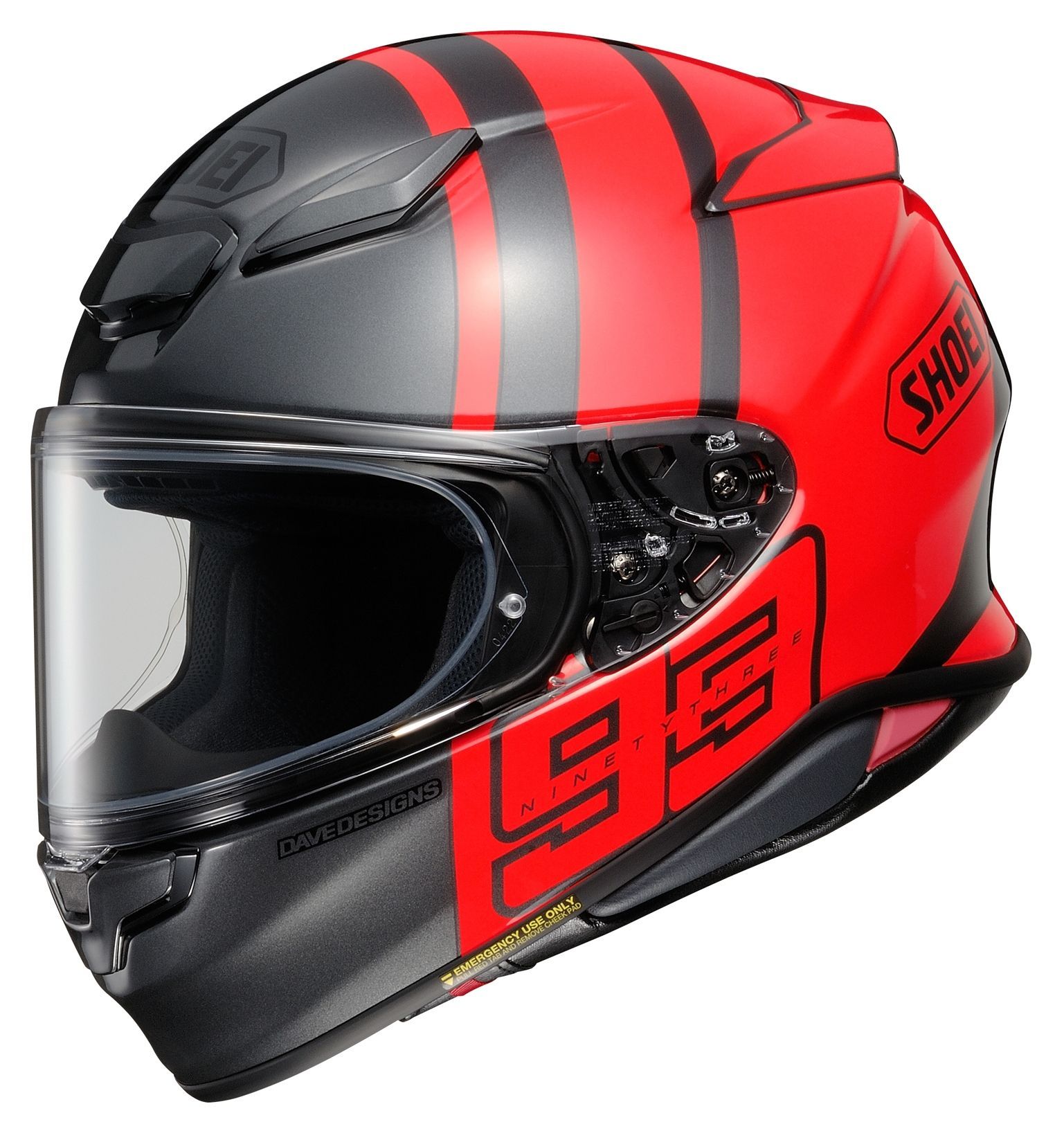SHOEI RF-1400 MM93 TRACK TC-1 XXL