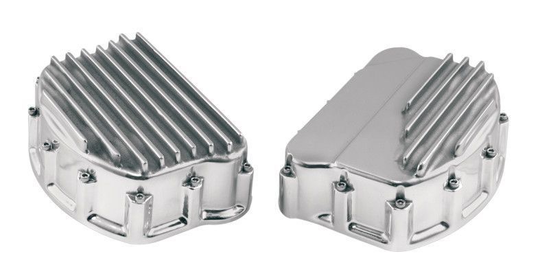 Custom Cycle Engineering Rocker Box Covers For Harley Panhead 1948-1965 undefined