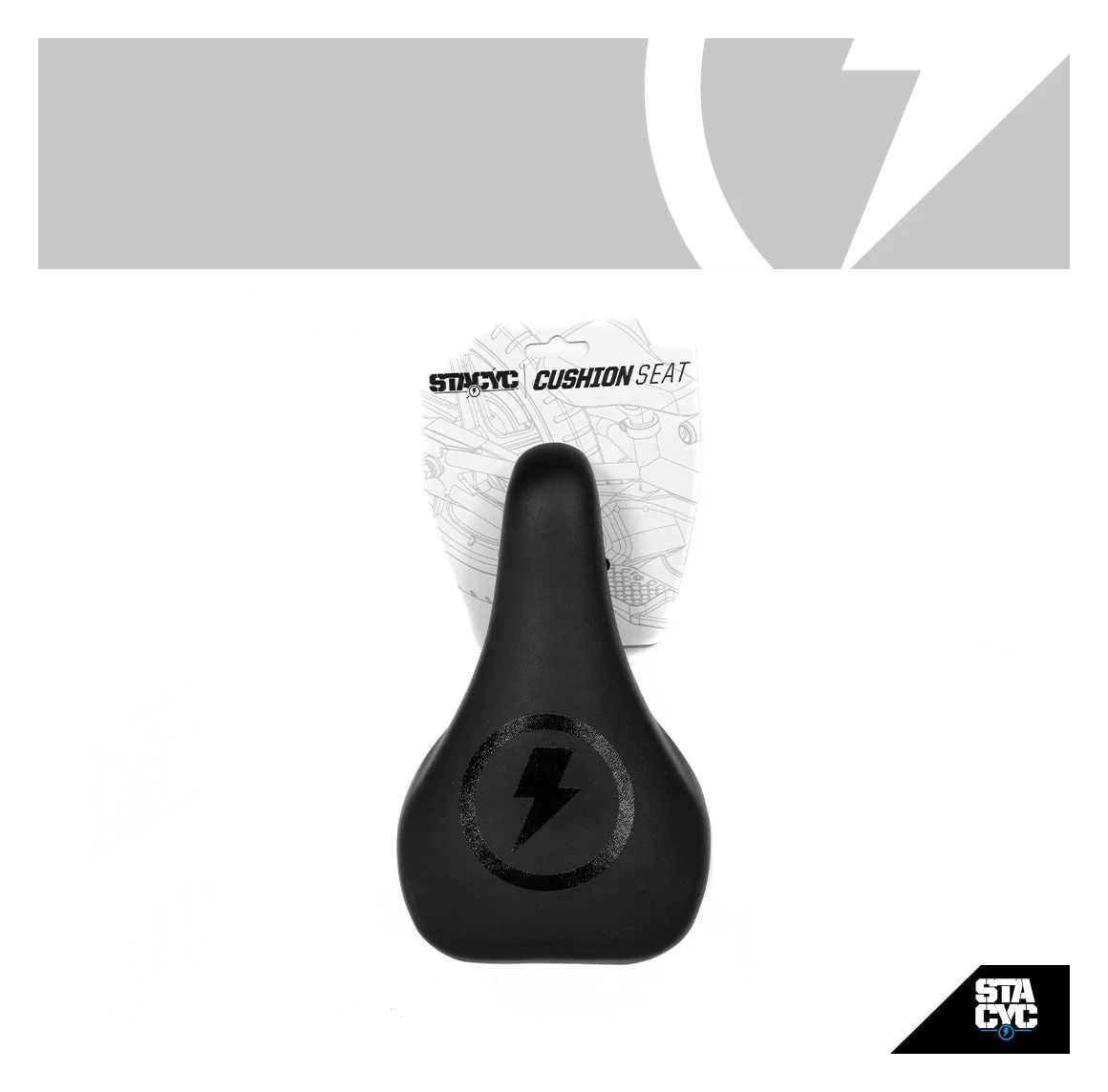 STACYC Bolt Logo Saddle 12eDrive / 16eDrive undefined