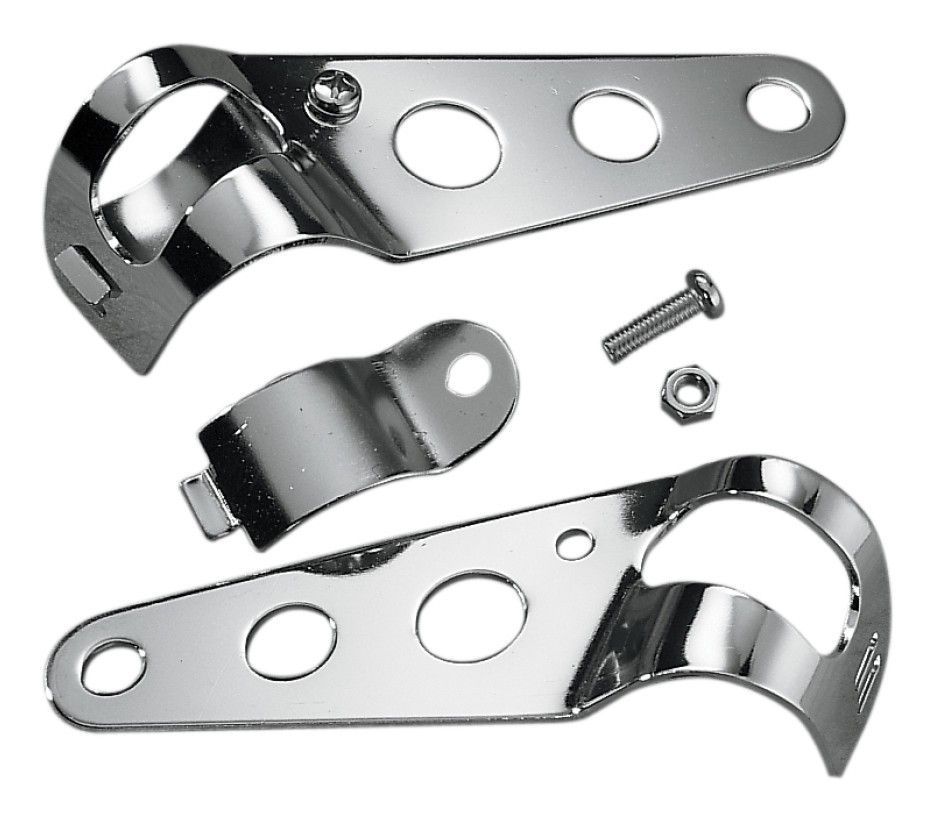 Drag Specialties Side Mount Headlight Brackets undefined