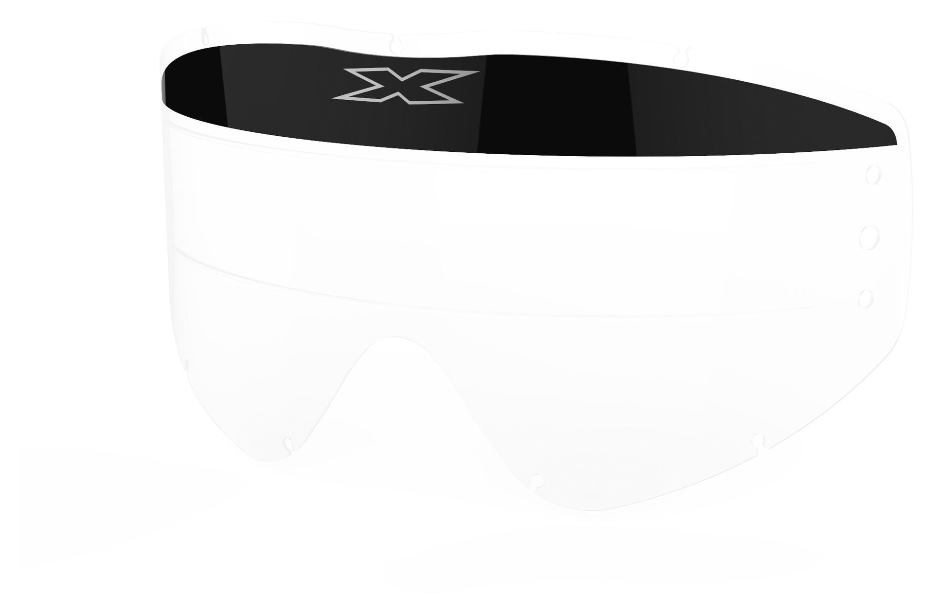 EKS GOX Zip Off Visor undefined