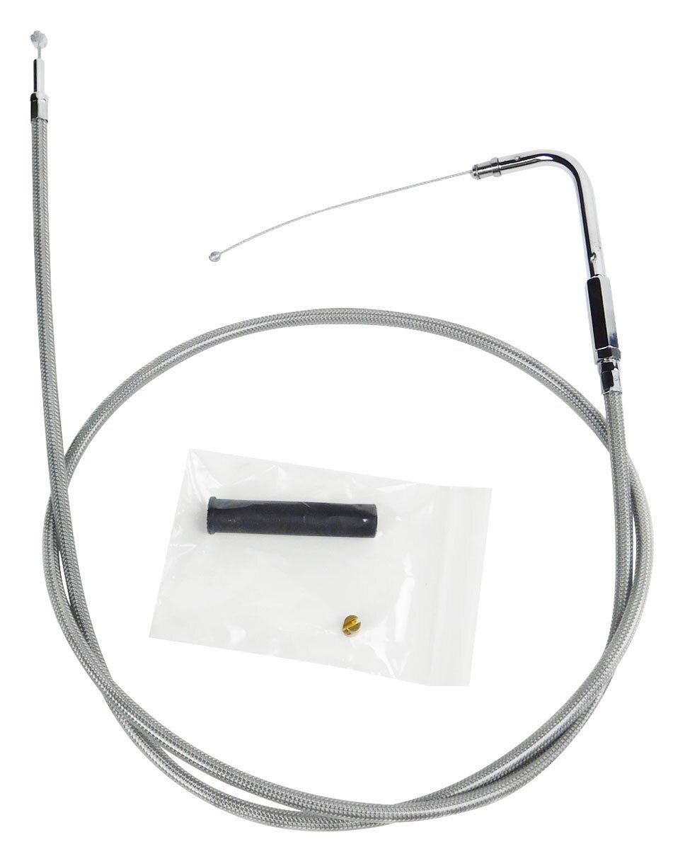 Drag Specialties Alternative Length Throttle Cable For Harley 1996-2022 undefined
