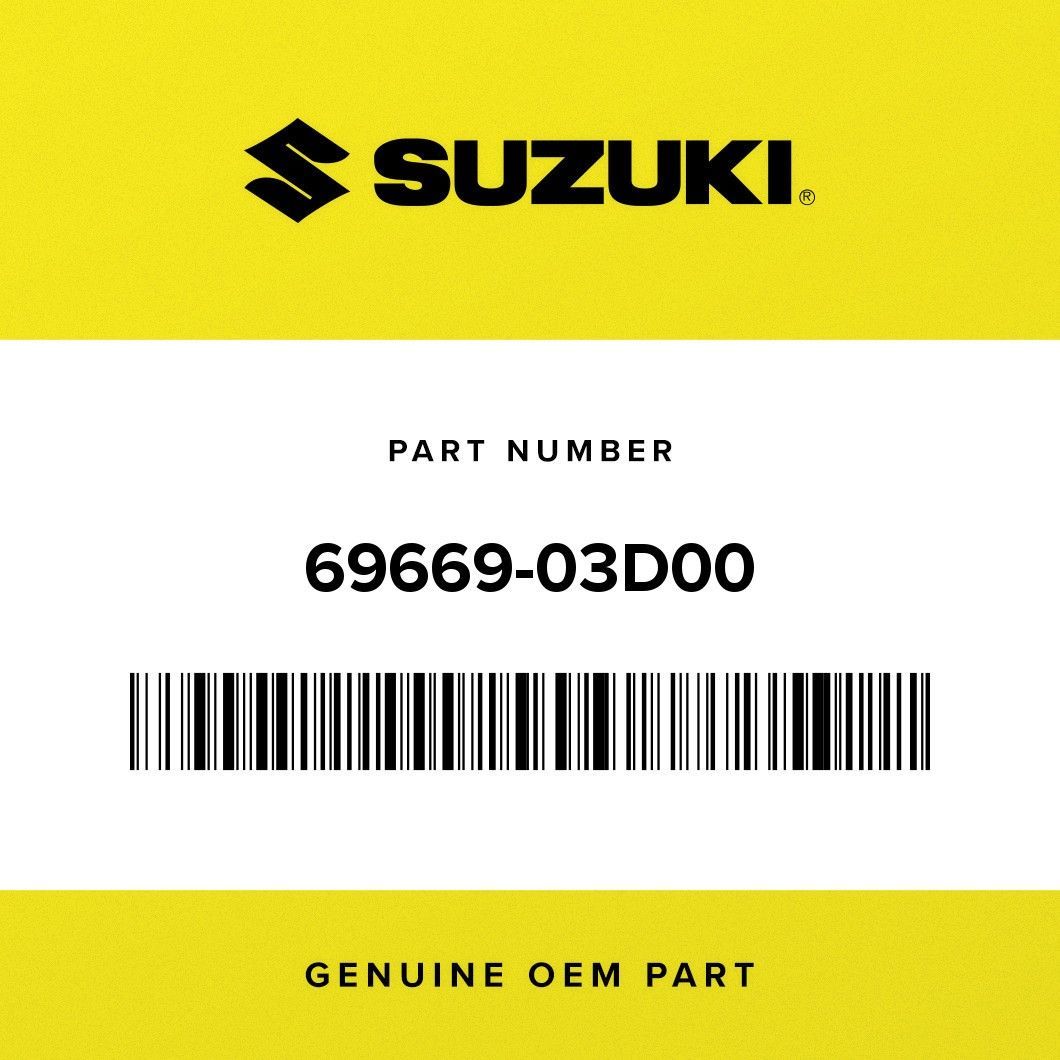 Suzuki OEM Master Cylinder Cap - 69669-03D00 undefined