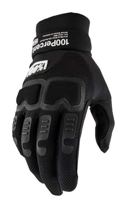 100% LANGDALE GLV BLK LRG