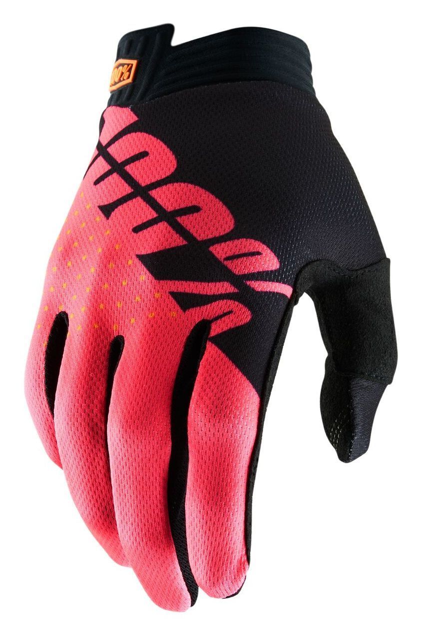 100% ITRACK GLV RED SML