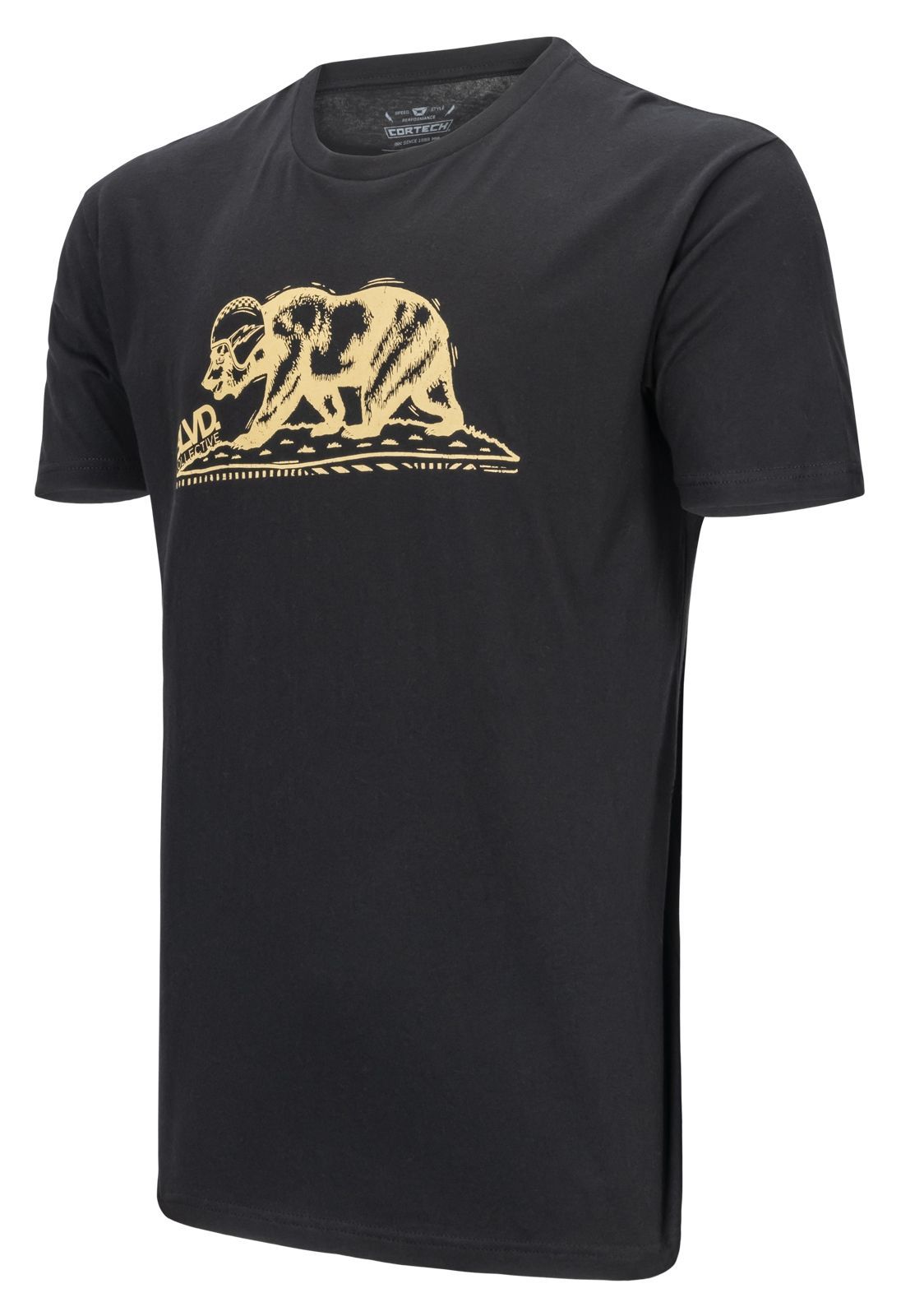 CORTECH CALI BEAR SS TEE BLACK 