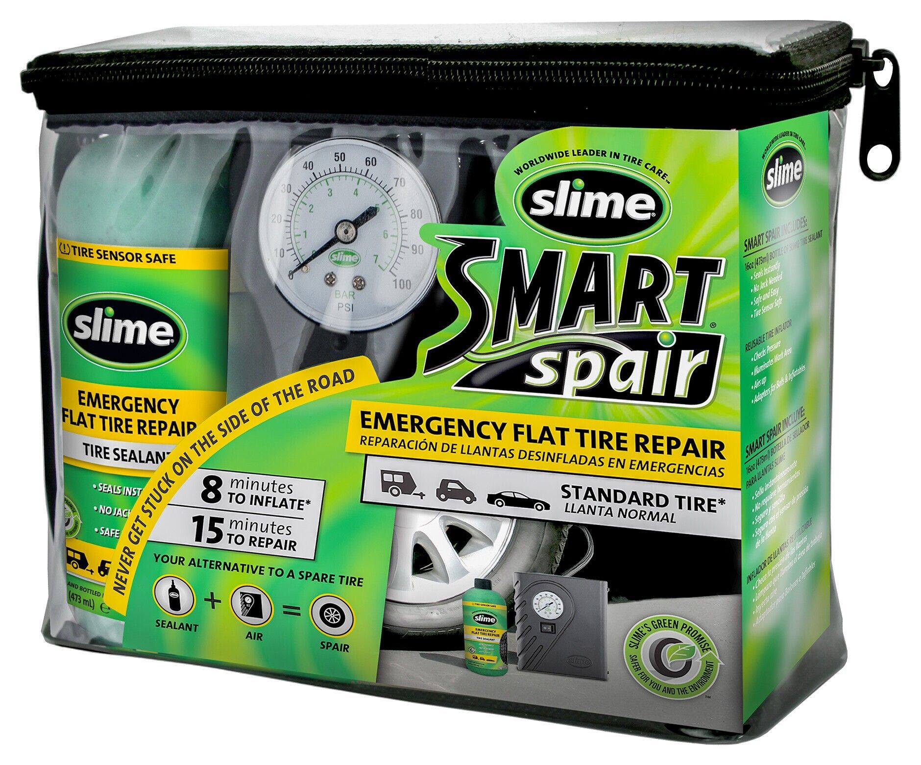 Slime Smart Spair Tire Repair Kit undefined