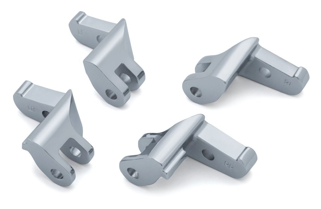 Kuryakyn Driver Floorboard Relocation Brackets For Harley Touring 2017-2025 undefined