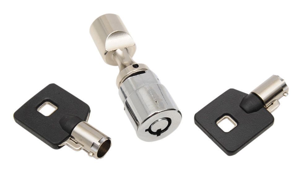 Drag Specialties Chrome Fork Lock For Harley 2001-2015 undefined