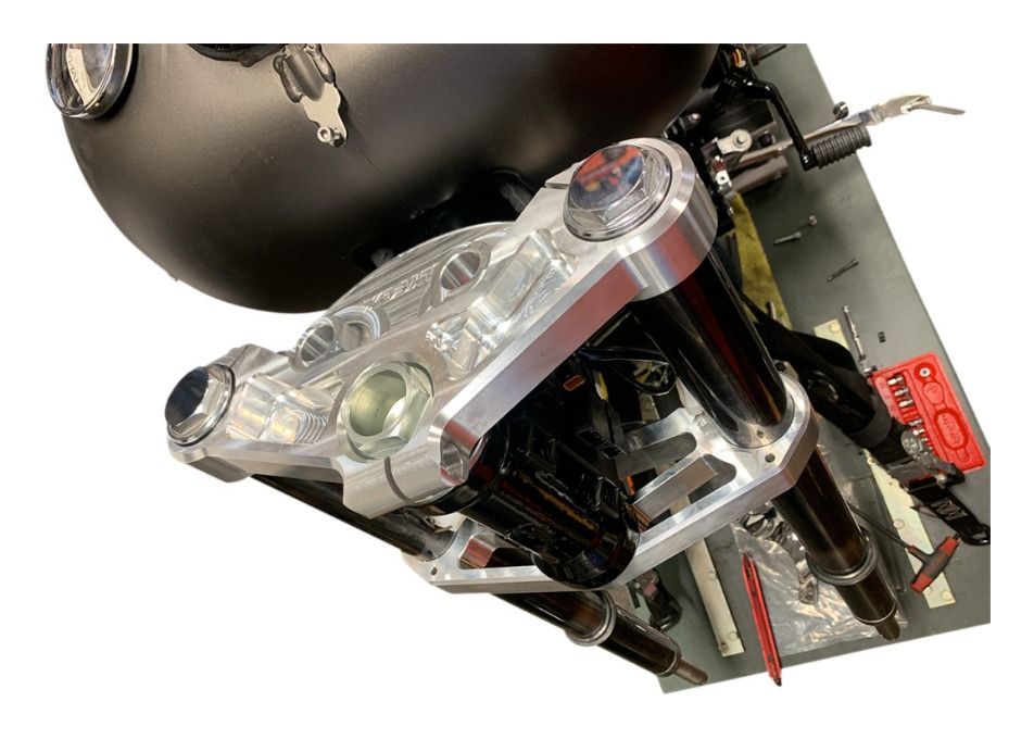 SlyFox Performance 49mm Triple Tree For Harley Touring N/A