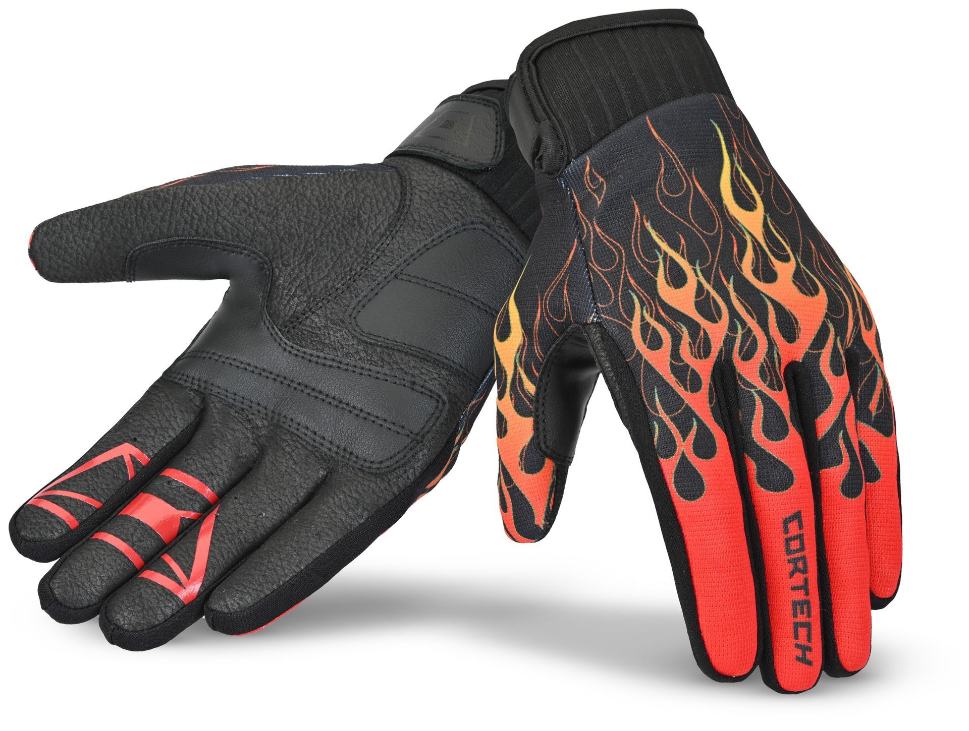 Cortech Standard Issue Flames Gloves undefined