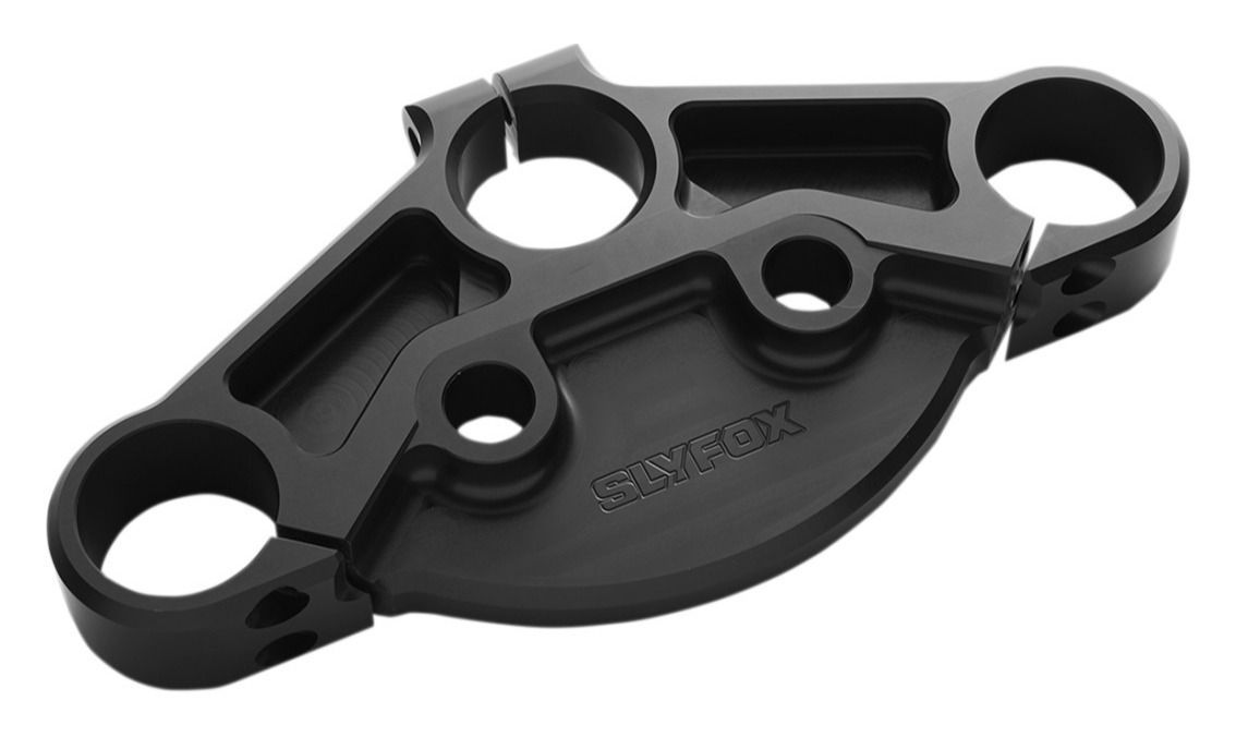 SlyFox Performance 49mm Upper Triple Clamp For Harley Touring N/A