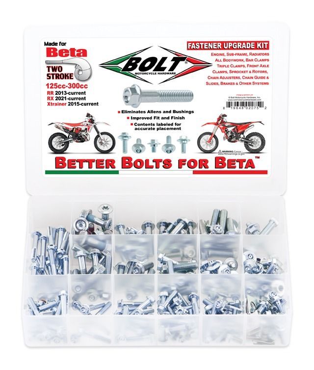 Bolt Hardware Two Stroke Pro Pack Beta 125cc-300cc undefined