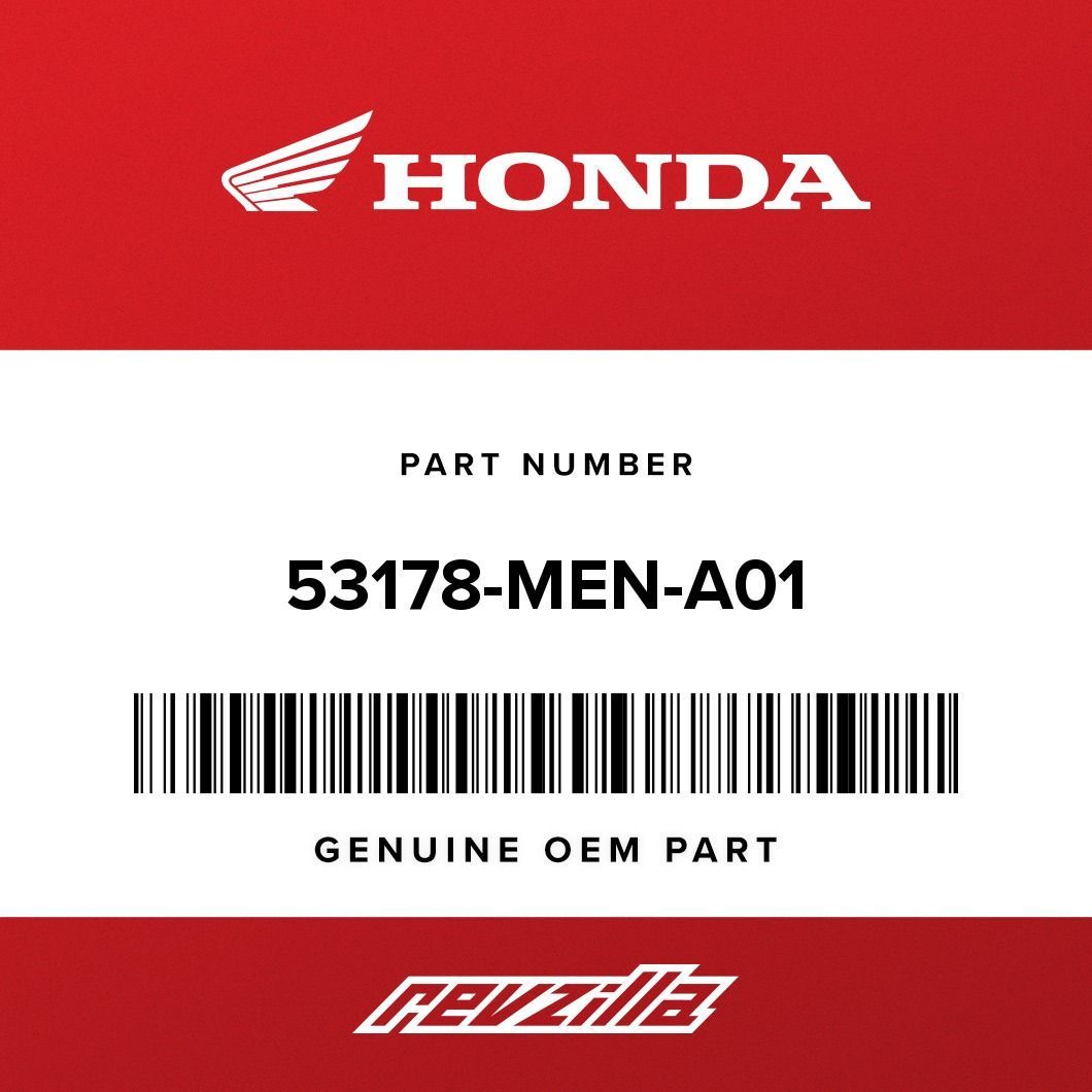 Honda LEVER, L. HANDLEBAR 53178-MEN-A01 undefined