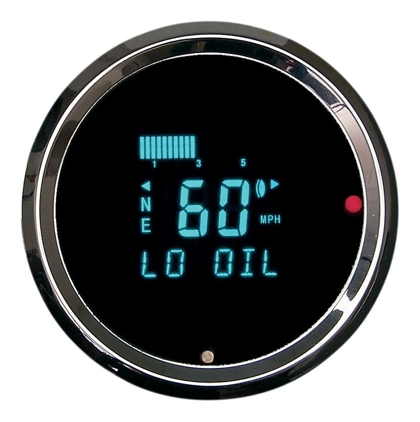 Dakota Digital Round Performance Speedometer With Indicators undefined
