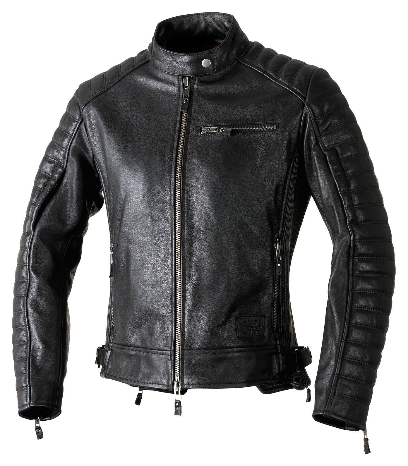 CORTECH HOYDEN WM LTHR JKT MT BK 