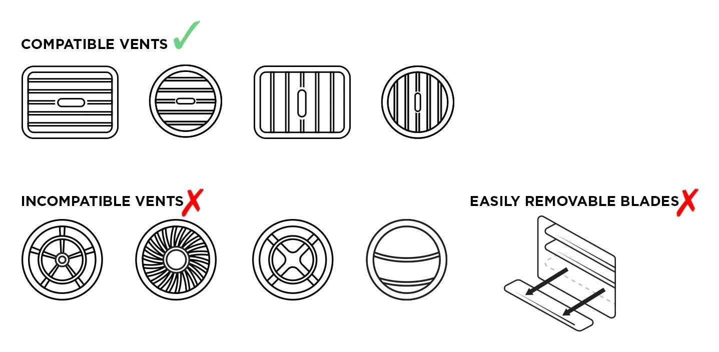 Quad Lock VENT CAR MOUNT