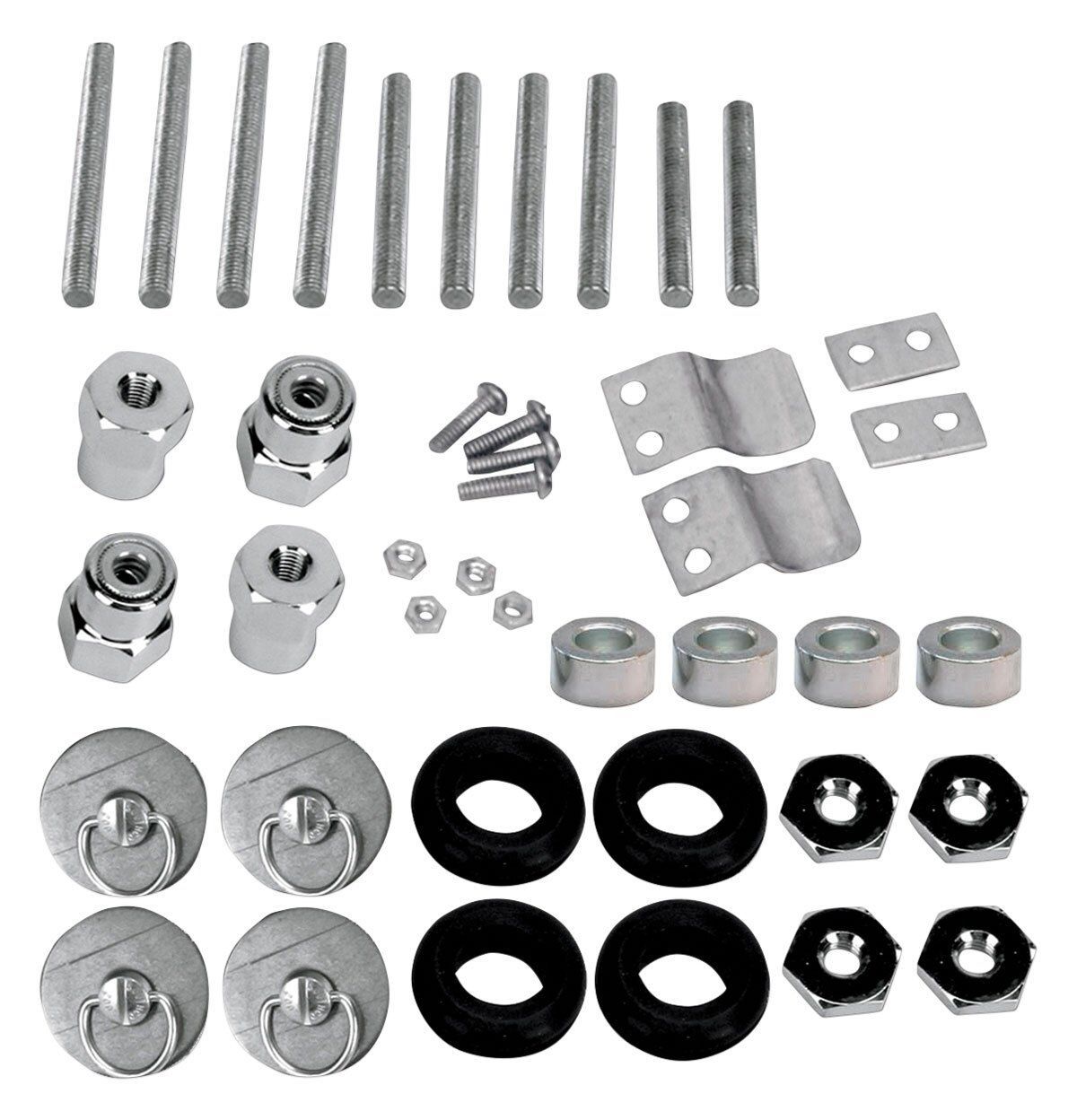 Saddlemen S4 Quick Disconnect Docking Post and Fastener Kit Honda / Suzuki 2004-2020 undefined